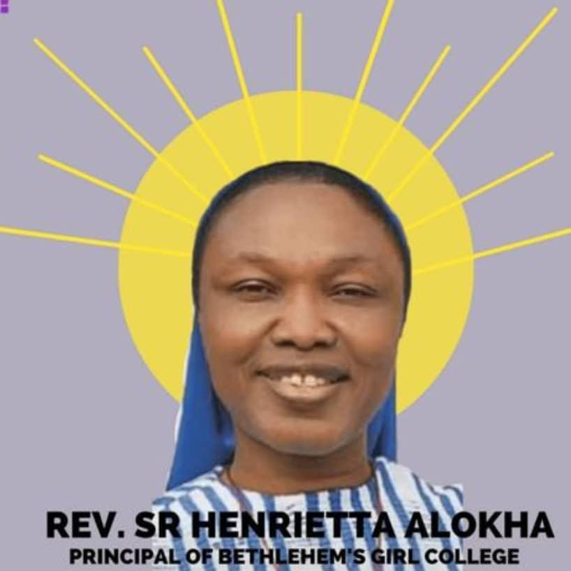 Photos from the burial ceremony of Reverend Sister Henrietta Alokha who died rescuing students in Abule Ado explosion 6