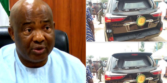 Angry Mob attack Uzodinma's Convoy 1 Angry Mob attack Uzodinma's Convoy 1