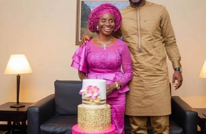 Joseph Yobo celebrates His Mother as she becomes a year older. 1