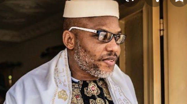 Nnamdi Kanu makes revelation on whereabout of Buhari and Abba Kyari 1