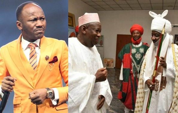 Disrespecting a governor is not a criminal offence - Apostle Suleman questions Sanusi's detainment after being dethroned 3 Disrespecting a governor is not a criminal offence - Apostle Suleman questions Sanusi's detainment after being dethroned 3