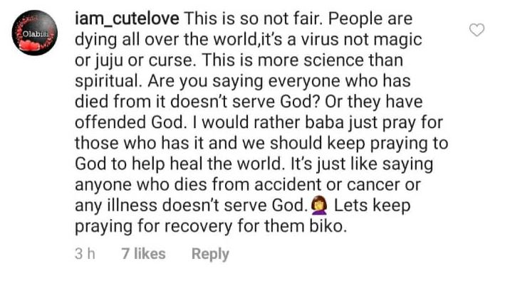 Nigerians Call Out Pastor Adeboye While Others Support Him For Saying ''As Long As You Are In The Secret Place Of The Most High, No Virus Will Come Near You'' While His Parishes Are Closing In America 8 Nigerians Call Out Pastor Adeboye While Others Support Him For Saying ''As Long As You Are In The Secret Place Of The Most High, No Virus Will Come Near You'' While His Parishes Are Closing In America 7