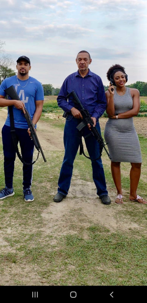 Ben Murray-Bruce and his kids pose with guns (photos) 4