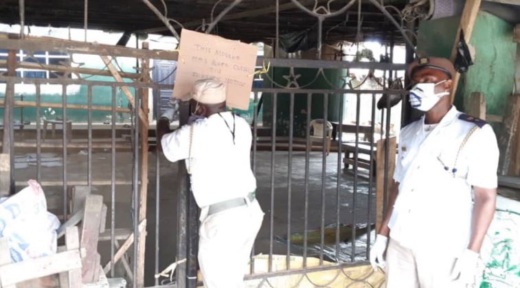 Lagos State shuts down Agege Central Mosque over attack on COVID-19 Taskforce (photos) 3