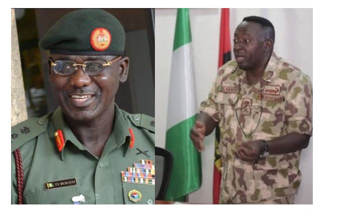 Buratai praises Gen Adeniyi for 'Uncommon Leadership' after he was Redeployed for complaining about poor equipment in video 1 Buratai praises Gen Adeniyi for 'Uncommon Leadership' after he was Redeployed for complaining about poor equipment in video 1