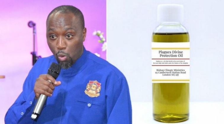 Kenyan Pastor Investigated in the UK for selling Coronavirus Protection Oil to members for £91 (N40,950) 3