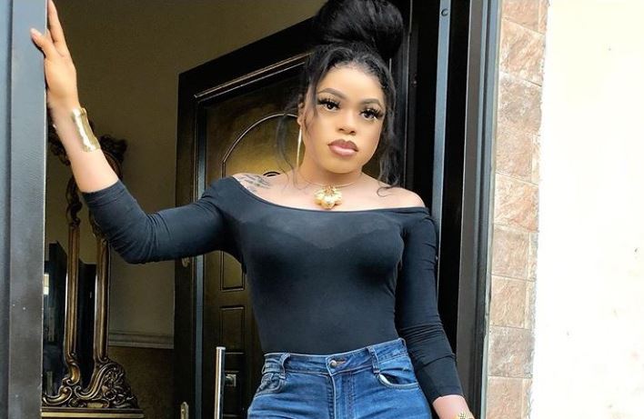 We don't fake it - Bobrisky brags as he shows off bag of cash after Tonto Dikeh said people rent money just to show off on social media 5