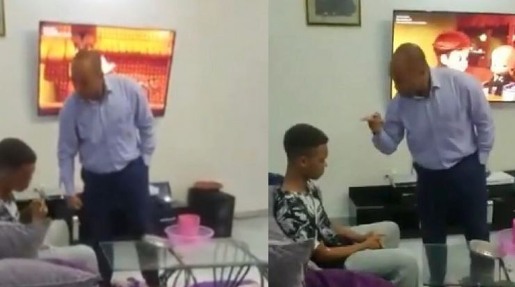 ''I have the right to discipline my son, if you think I was wrong, come and adopt him'' - Father who slapped son for failing Exams after paying $21k school fees says 5