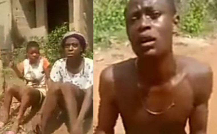 Teenage girls accuse man and his friends of initiating them into Cultism by Raping and forcing them to pay initiation fee in Anambra (video) 1 Teenage girls accuse man and his friends of initiating them into Cultism by Raping and forcing them to pay initiation fee in Anambra (video) 1