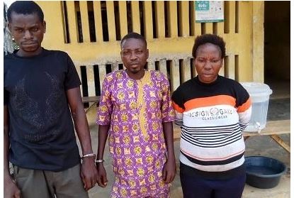 Couple who allegedly killed their 7-year-old-son for Money Ritual, arrested in Ogun State 1