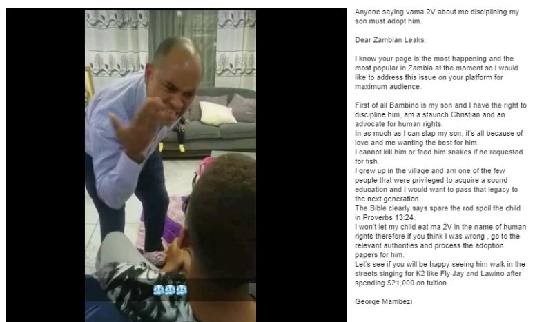 ''I have the right to discipline my son, if you think I was wrong, come and adopt him'' - Father who slapped son for failing Exams after paying $21k school fees says 3 ''I have the right to discipline my son, if you think I was wrong, come and adopt him'' - Father who slapped son for failing Exams after paying $21k school fees says 3