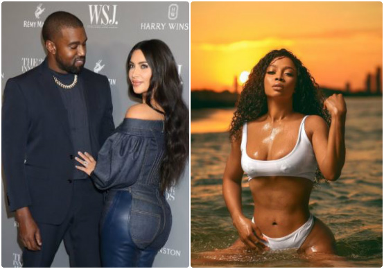 Toke Makinwa blasts Nigerian men who expect women to stand by them as Kim stood by Kanye but won't sacrifice as Kanye did for Kim 1