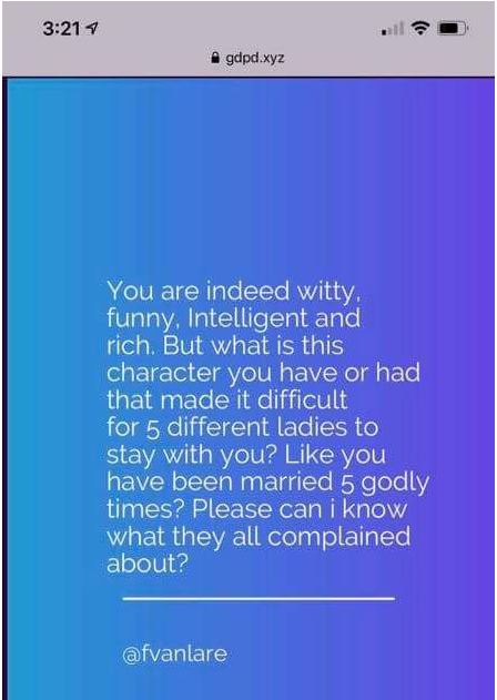 Amara Nwosu's ex-husband Francis Van-Lare reveals the reason his five marriages ended in divorce 7 Amara Nwosu's ex-husband Francis Van-Lare reveals the reason his five marriages ended in divorce 7