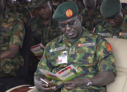 Nigerian Soldiers have killed 1,015 Boko Haram terrorists since April - Buratai 1