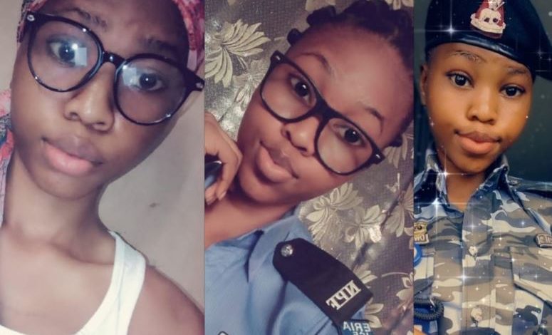 "Please Arrest me" Nigerian men beg as baby-faced officer nicknamed 'Baby Cop' joins Twitter (photos) 1