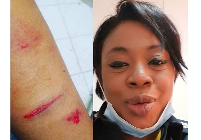 "If you are man enough to beat your spouse be man enough to face arrest" CSP Dolapo Badmos warns domestic abusers 1 "If you are man enough to beat your spouse be man enough to face arrest" CSP Dolapo Badmos warns domestic abusers 1
