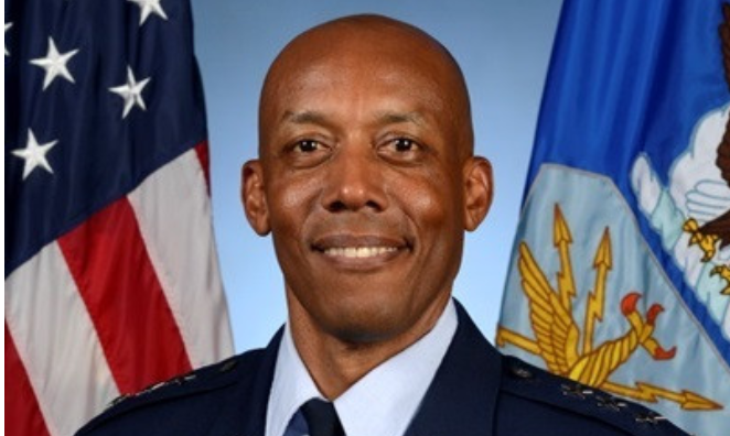 Gen. Brown becomes first black Military service Chief in America 1