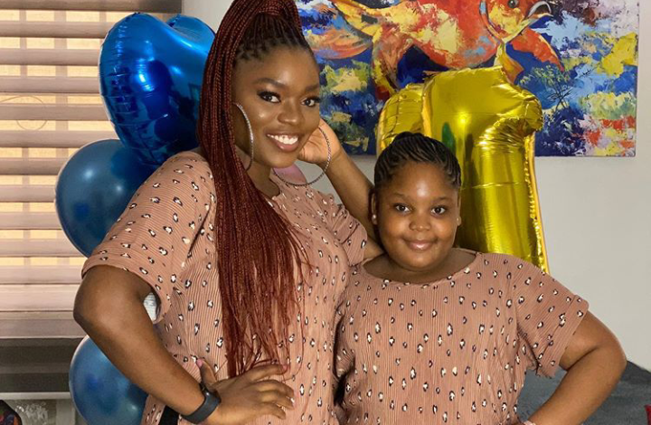 Actress, Bisola celebrates daughter at 11 3 Actress, Bisola celebrates daughter at 11 3