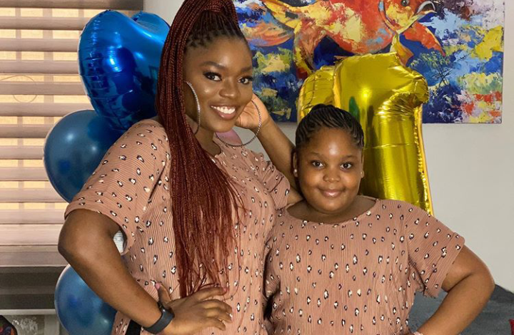 Actress, Bisola celebrates daughter at 11 3