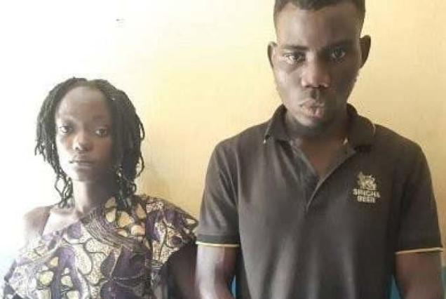 Couple arrested for molesting ex-lover in Ogun State 1 Couple arrested for molesting ex-lover in Ogun State 1