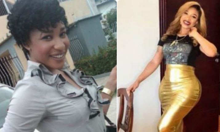 "Where are the Aprokos that said surgery is not good?" Tonto Dikeh asks as she shares photos of her body before and after surgery 1