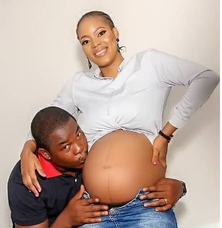 Man with a small pen*s has given birth to a baby boy -Actor, Baba Tee shades Ex-wife 1