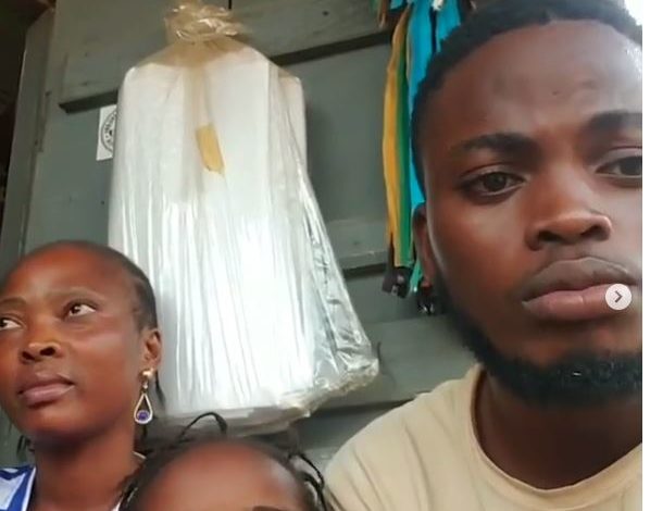 "I just made the video unto likeness, I never knew it will go viral" Man apologizes for locking lips with his baby sister 1