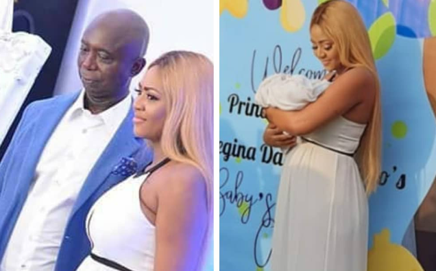 Photos from the naming ceremony of Regina Daniels and Ned Nwoko's Son 7