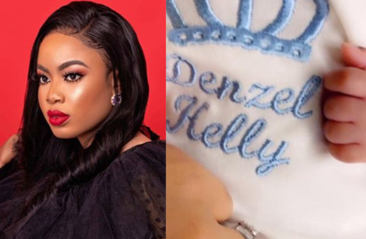 Reality TV star, Nina Ivy welcomes baby boy with her husband. 1 Reality TV star, Nina Ivy welcomes baby boy with her husband. 1