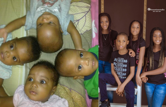 Mum celebrates quadruplet as they turn 10 3 Mum celebrates quadruplet as they turn 10 3