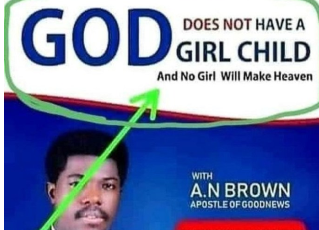 Pastor called out for saying Girl child won't make heaven 7 Pastor called out for saying Girl child won't make heaven 7