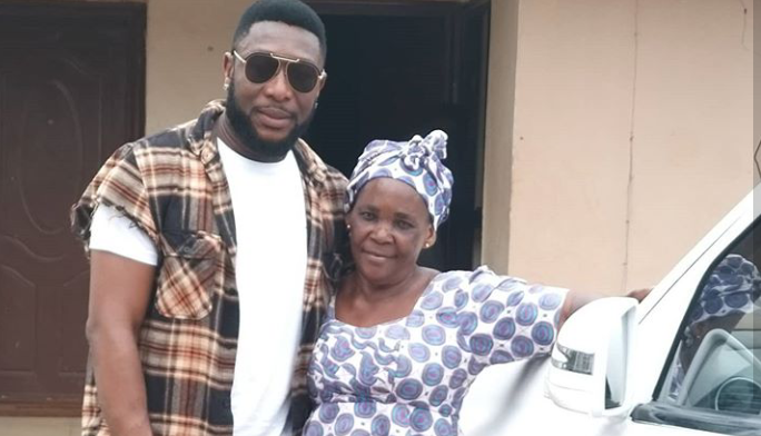 Actor, Tchidi Chikere adopts his Old Nanny as new Mom 5