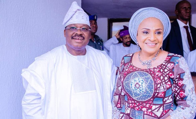Ajimobi made Heaven, he is at peace with God - Ajimobi's Wife 1 Ajimobi made Heaven, he is at peace with God - Ajimobi's Wife 1
