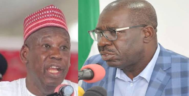 Edo Election: Clear your baggage first - Obaseki fires back at Ganduje 1 Edo Election: Clear your baggage first - Obaseki fires back at Ganduje 1