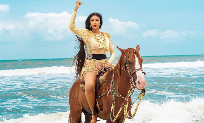 Actress, Angela Okorie becomes a year older today. 1