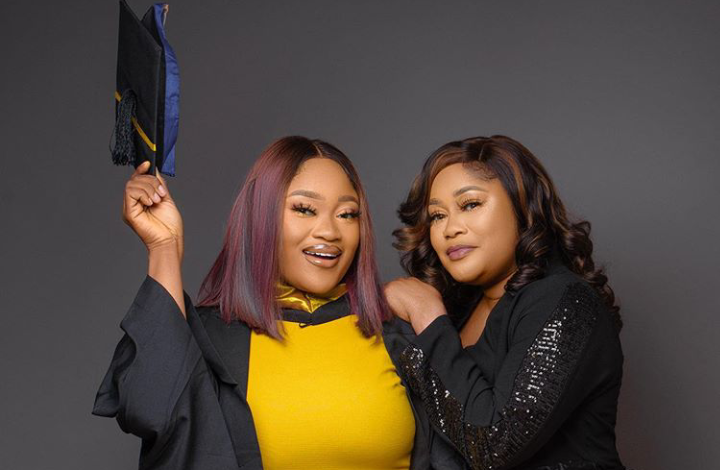 Actress, Sikirat Sindodo celebrates Daughter as she graduates 3