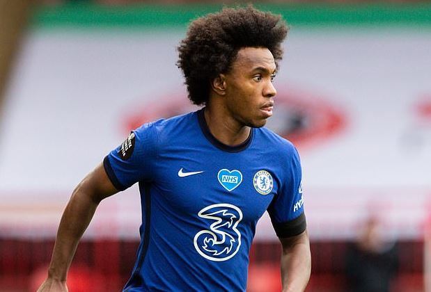 Chelsea star, Willian 'agrees to a three-year deal with Arsenal for £100,000 per week' 1