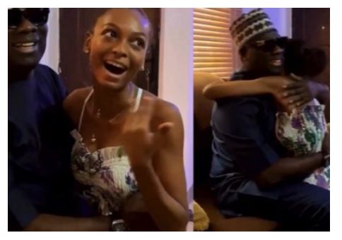Twitter users react as Mompha pays Adeherself a visit after her release, call it EFCC Alumni Reunion 1 Twitter users react as Mompha pays Adeherself a visit after her release, call it EFCC Alumni Reunion 1