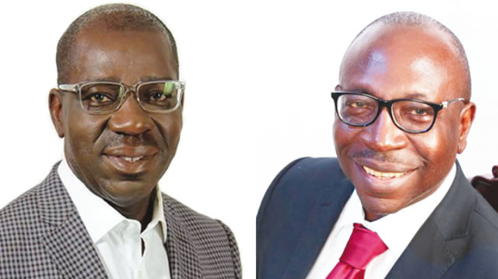 Ize-Iyamu respects me, he is like my younger brother - Obaseki 1 Ize-Iyamu respects me, he is like my younger brother - Obaseki 1
