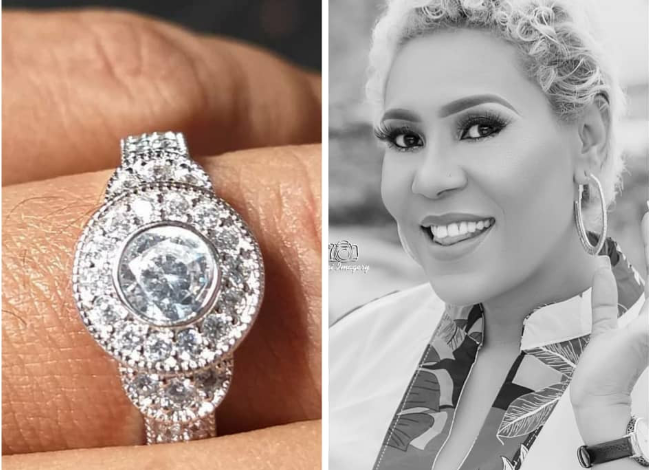 Actress, Shan George gets engaged 1 Actress, Shan George gets engaged 1