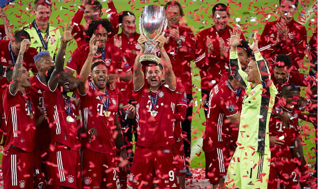 Bayern Munich beat Sevilla to clinch UEFA Super Cup title 1 Bayern Munich beat Sevilla to clinch UEFA Super Cup title 1