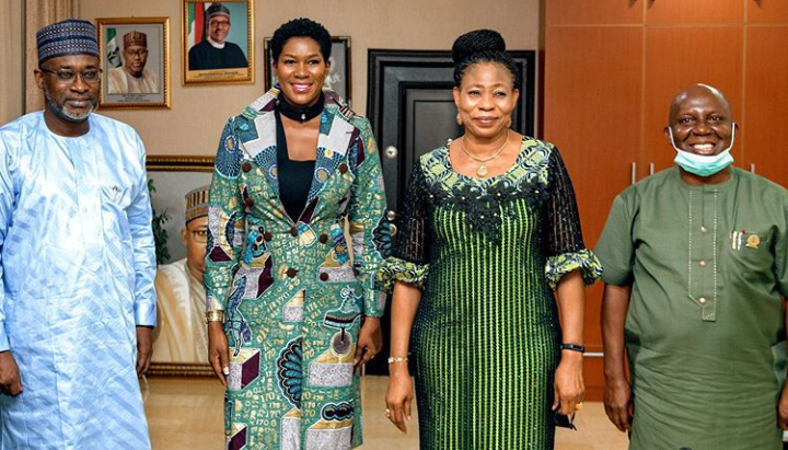 Actress, Stephanie Linus gets Ambassadorial appointment from the Minister of water resources 1