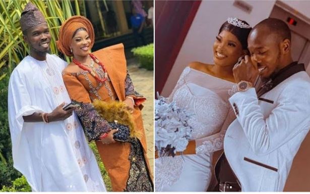 Nollywood actor, Tayo Amokade a.k.a Ijebu weds his beautiful partner 1