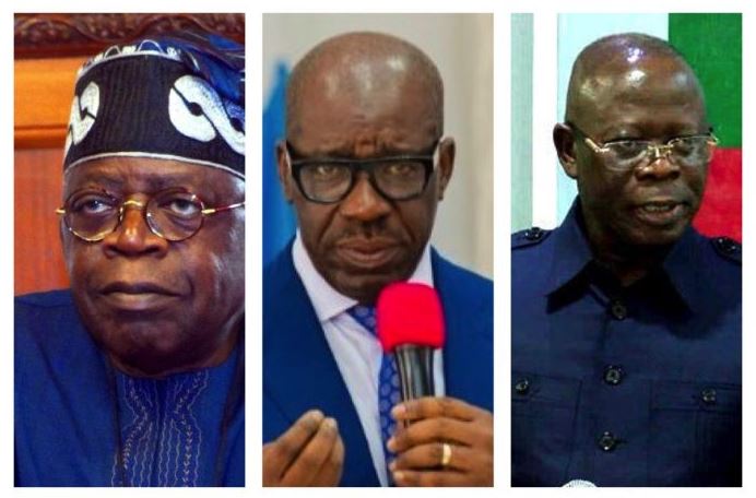 ''We will have no mercy'- Gov Obaseki threatens to go after Oshiomole if he tries to disrupt the peace in Edo 1 ''We will have no mercy'- Gov Obaseki threatens to go after Oshiomole if he tries to disrupt the peace in Edo 1