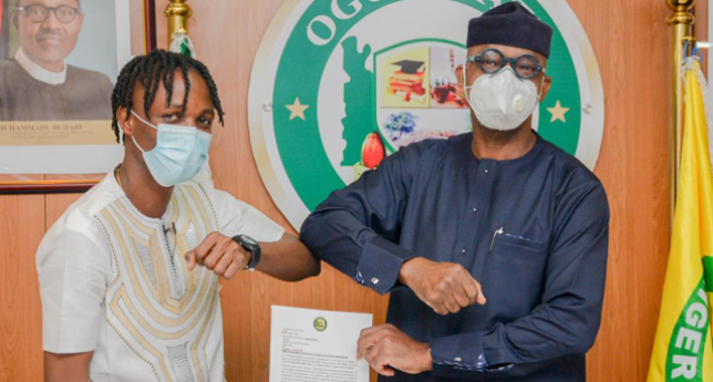 Ogun Governor appoints BBN’s Laycon as Youth Ambassador 1 Ogun Governor appoints BBN’s Laycon as Youth Ambassador 1