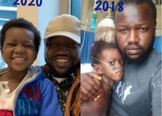 Journalist shares amazing transformation of 5-year-old Nigerian girl who beat Leukemia 3