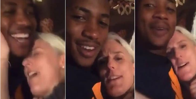 “Canadian Passport secured” – Nigerian man says as he flaunts Canadian lover 1 “Canadian Passport secured” – Nigerian man says as he flaunts Canadian lover 1