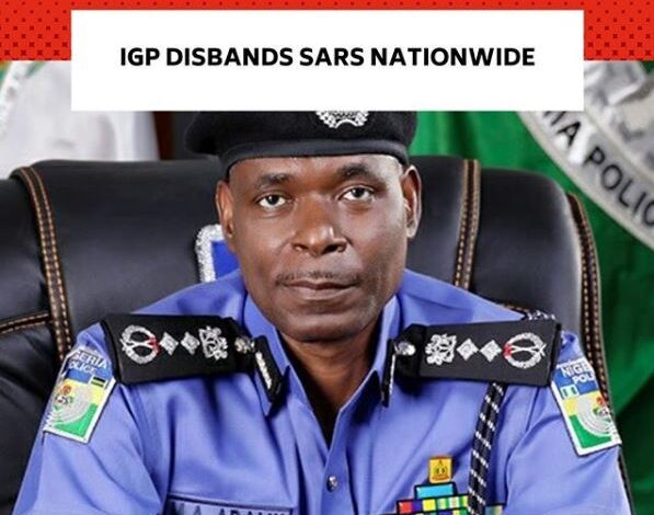 Video: IGP dissolves SARS nationwide; all operatives to be redeployed, new Unit to be formed later 3 Video: IGP dissolves SARS nationwide; all operatives to be redeployed, new Unit to be formed later 1