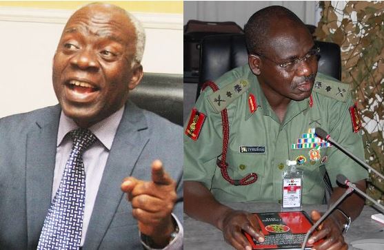 Lekki Shootings: Nobody should believe the military, it has a history of lies and deceits —Falana 1 Lekki Shootings: Nobody should believe the military, it has a history of lies and deceits —Falana 1