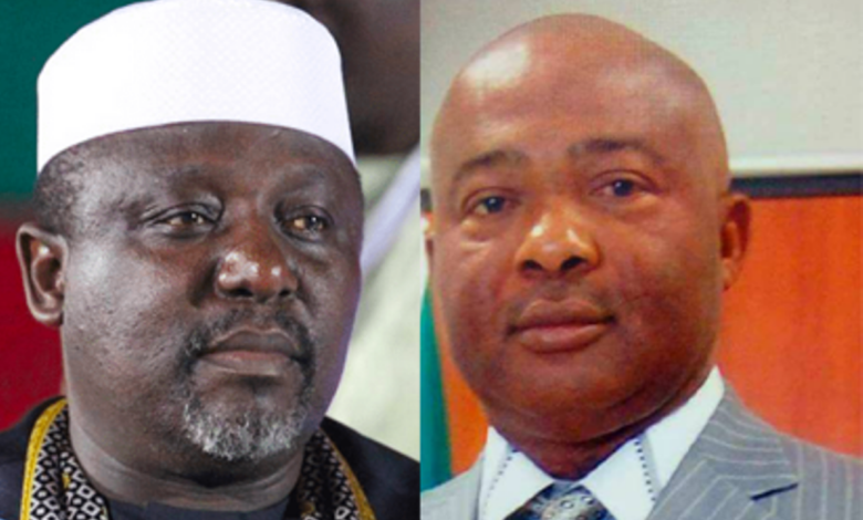 "Concentrate on the fight against me and leave Imo people alone" - Rochas tells Hope Uzodinma 1 "Concentrate on the fight against me and leave Imo people alone" - Rochas tells Hope Uzodinma 1